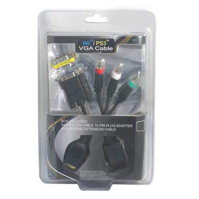 Wii / PS3 VGA Cable