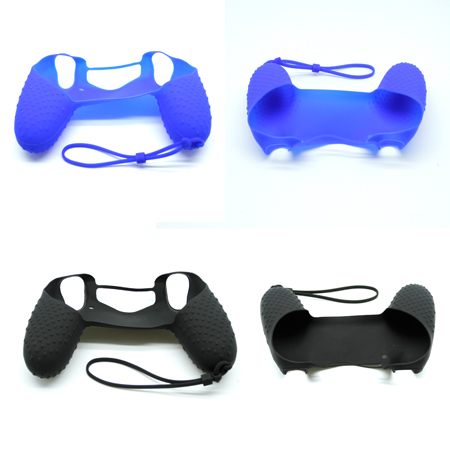 PS4 handle silicone sleeve with hand rope