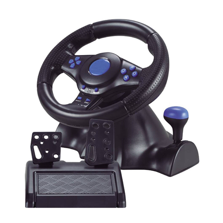 3in1 USB Gaming Steering Wheel for PS4/PS3/PC
