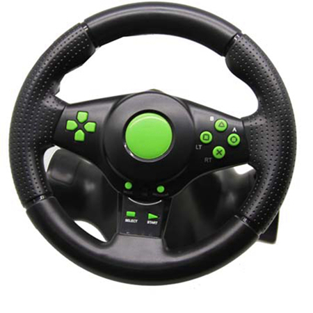 3in1 USB Gaming Steering Wheel for PS4/PS3/PC